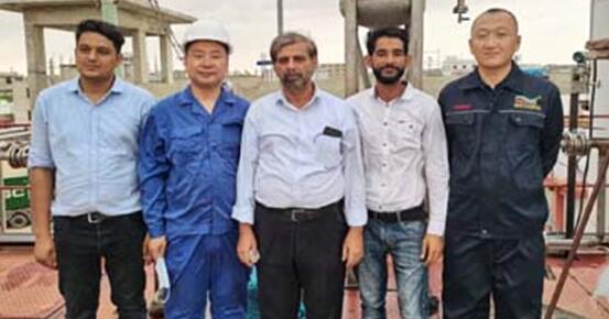 3TPH Sulfonation/Suphonation Plant Commissioning in Pakistan!