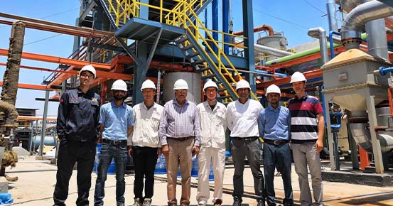 WEIXIAN 3tph Sulphonation Plant Comissioning Successfully in Pakistan