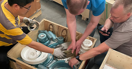 Preshipment Inspection in Progress!