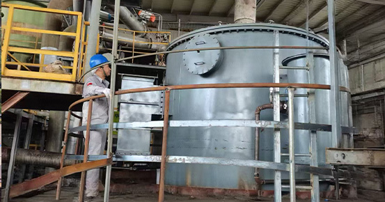 🚀 Successful After-sales Service of 5T plant ESP & Sulfonator for Chinese Customer after 5 years of running!