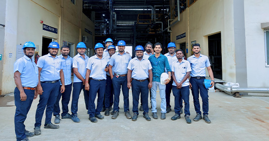 Indian plant on-site technical service