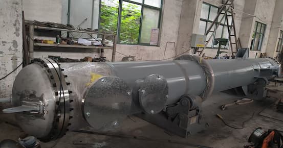 The SO3 cooler for a client from South America is ready for delivery