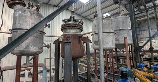 A New One-tube Pilot Sulphonation Plant Under Construction in India