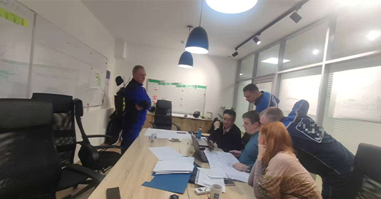 Our engineers are on the ground in Russia!